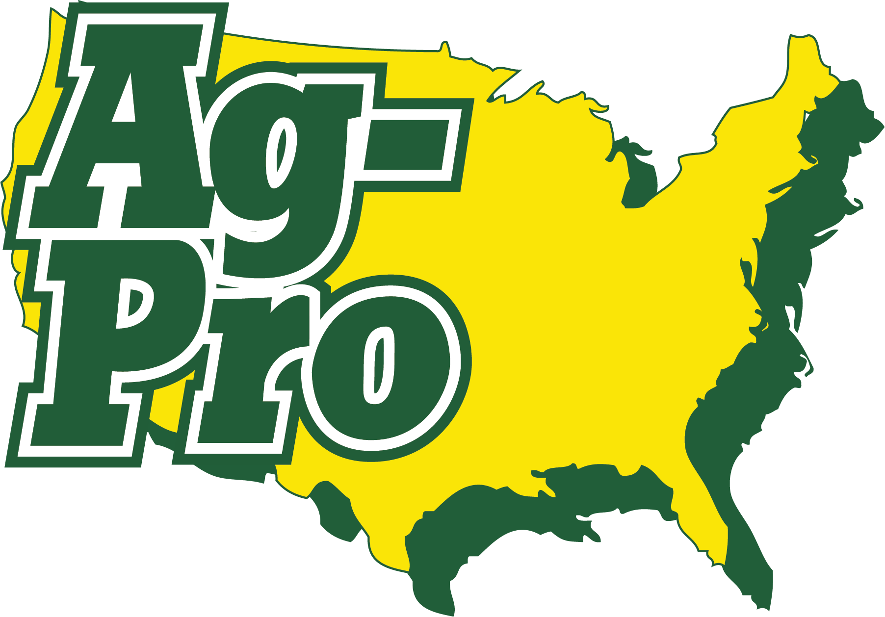 The yellow & green Ag-Pro logo.