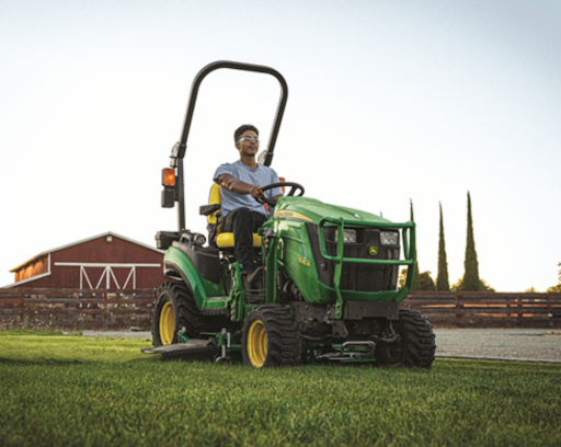 John Deere Compact Utility Tractor lawn care