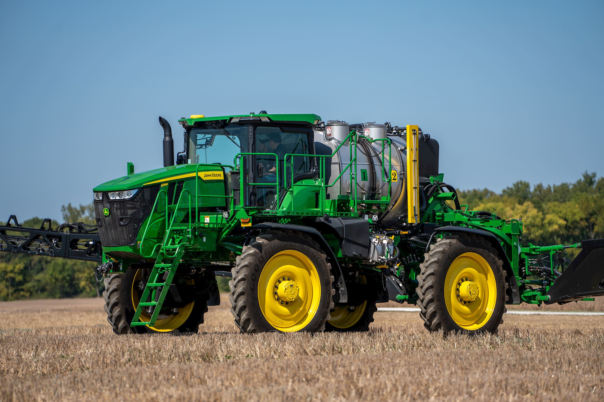 John Deere equipment at Farmer of Tomorrow 