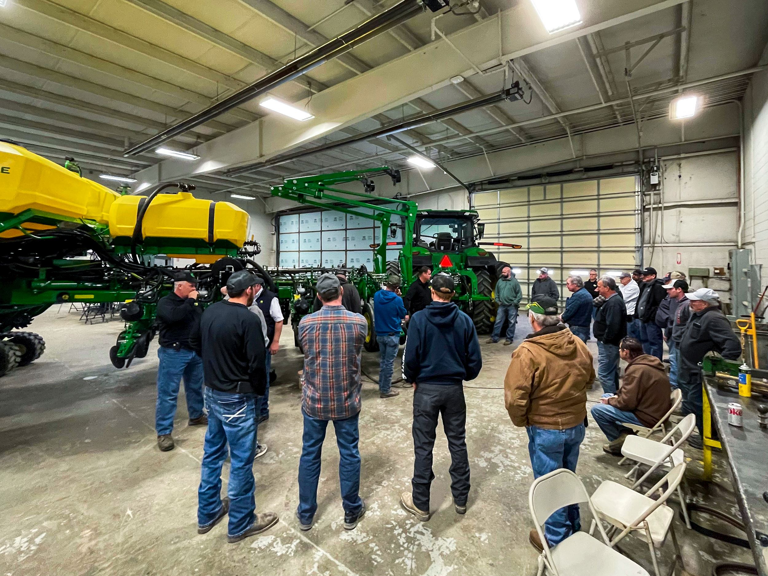 Participants at Ag-Pro Spring Clinic