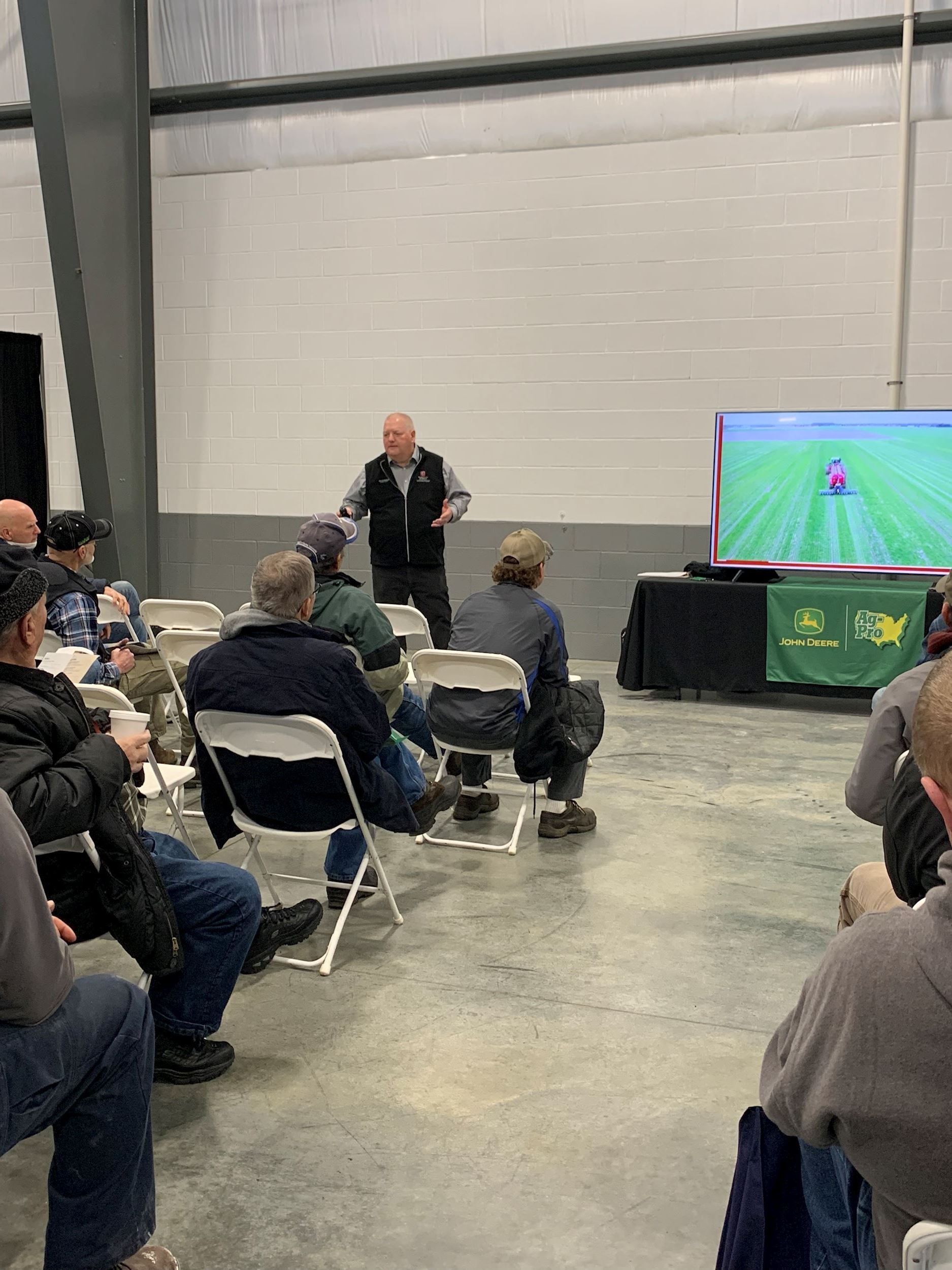 Glen Arnold, Field Specialist; Ohio State University Extension, Hancock County presenting.