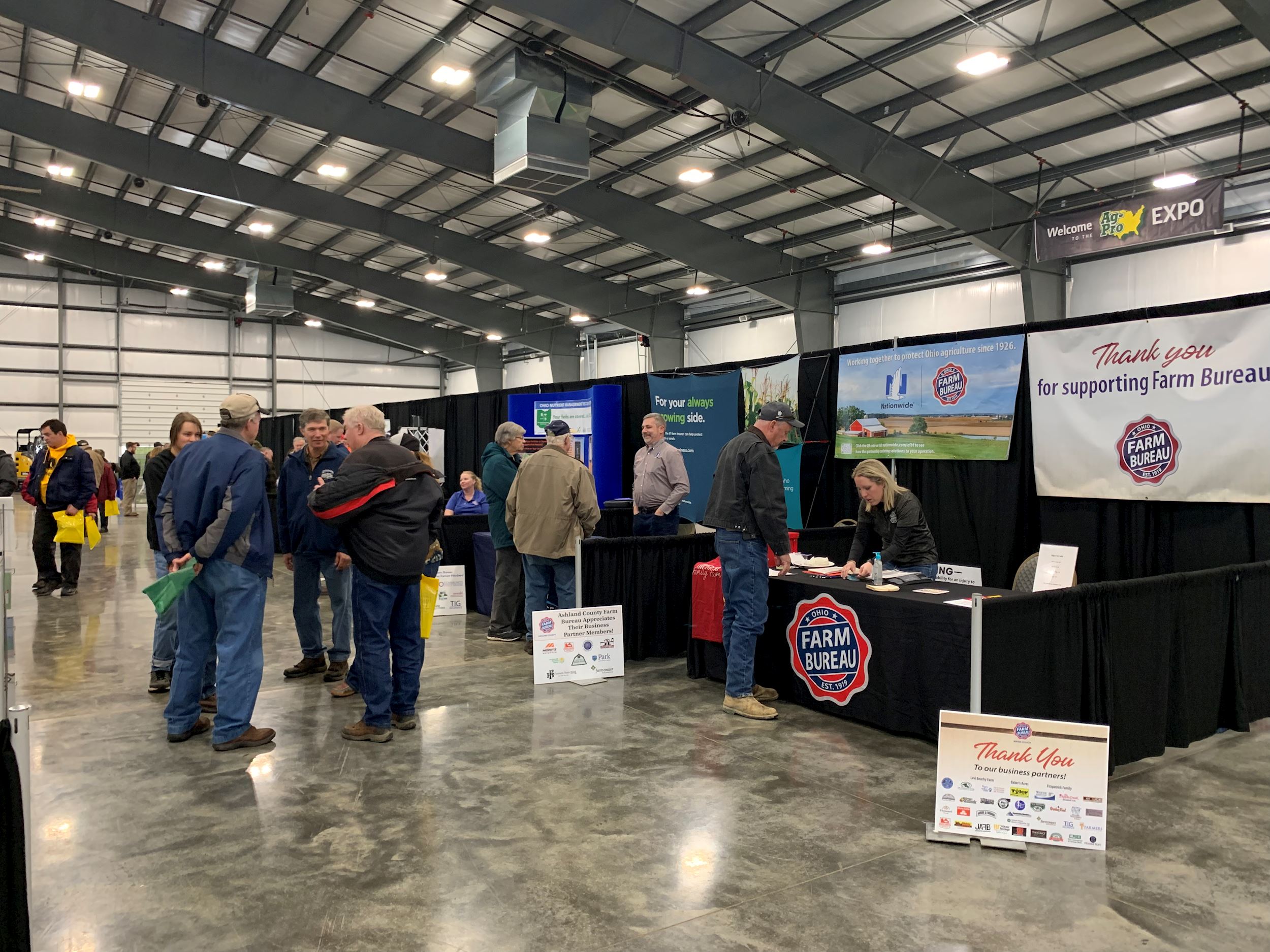 2022 Ag-Pro Expo attendees enjoy meeting with and learning from industry vendors.