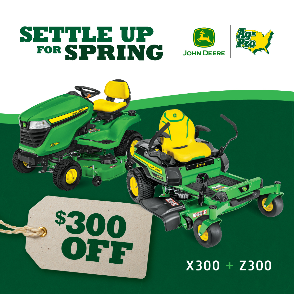 Mower savings