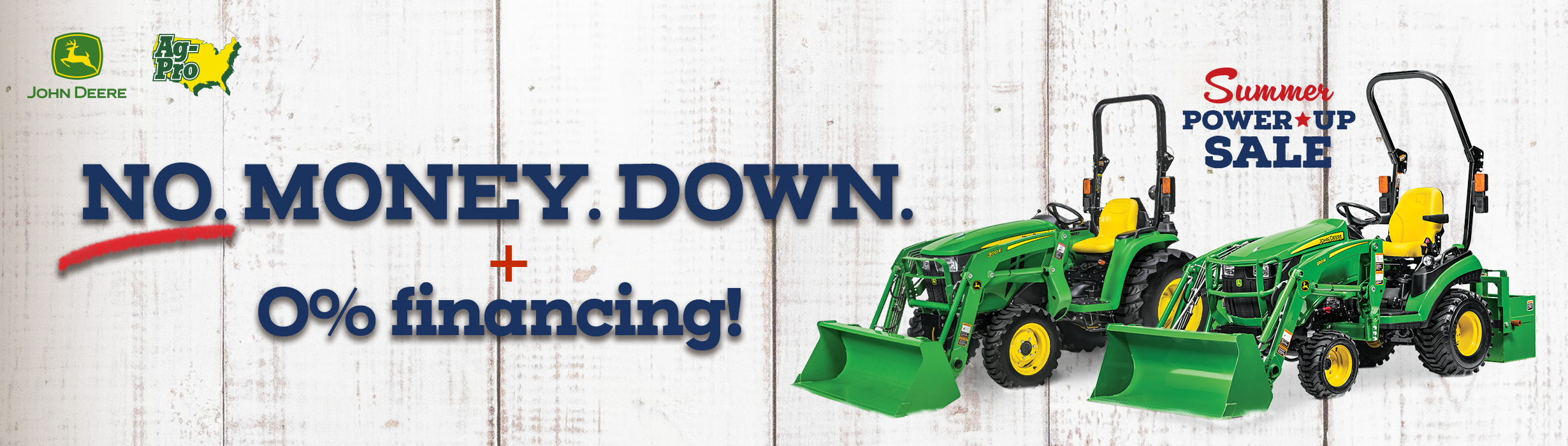 Compact Tractor Savings