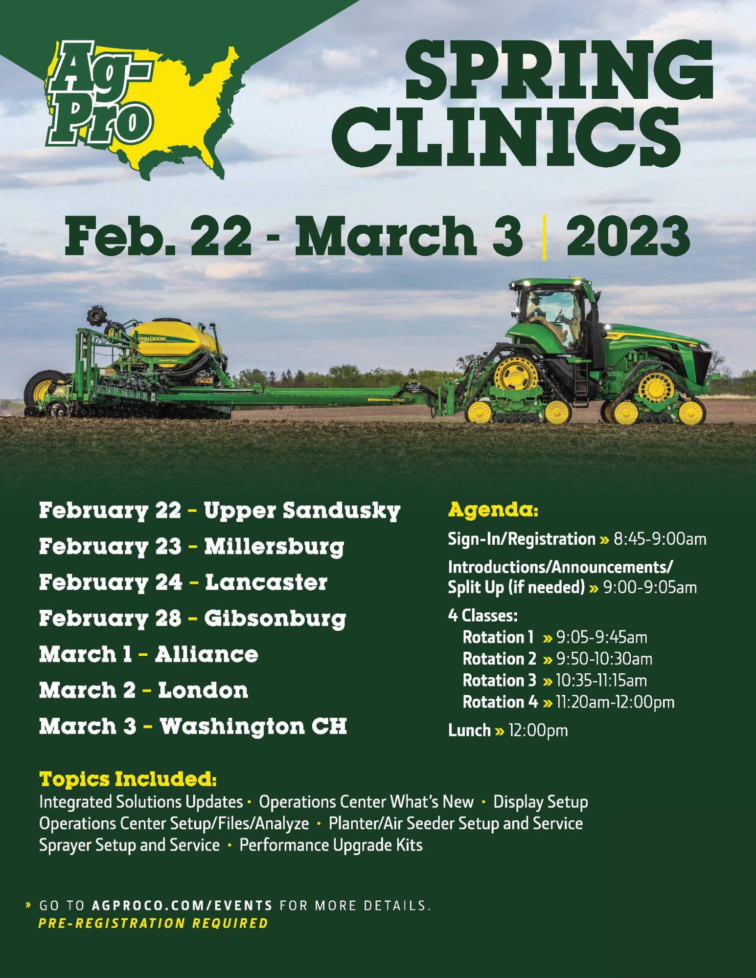Spring Clinics