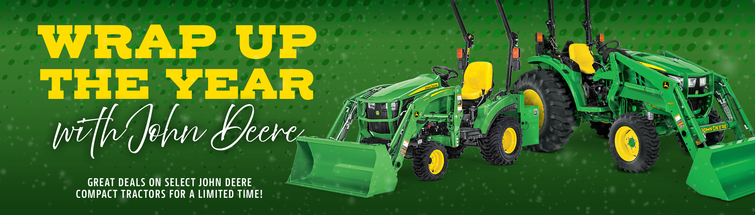 Compact Utility Tractor Savings