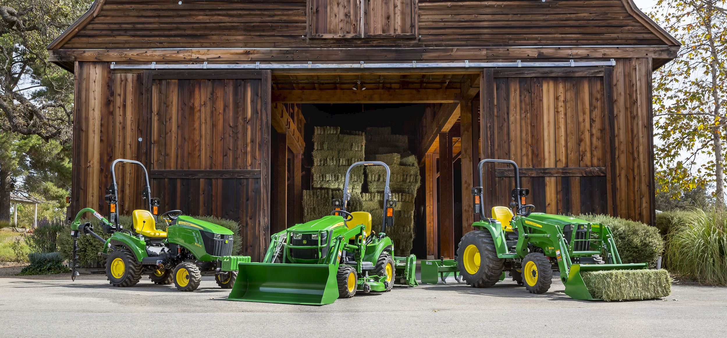 utility tractors and loaders