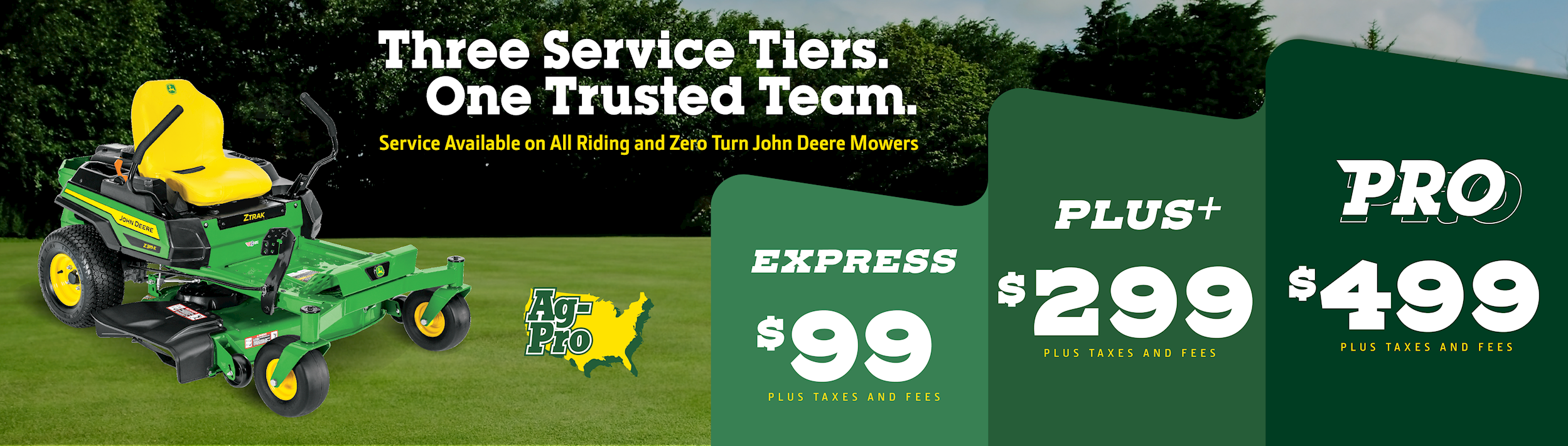 Three Service Tiers